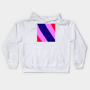 Purple blue pink watercolor art design Kids Hoodie